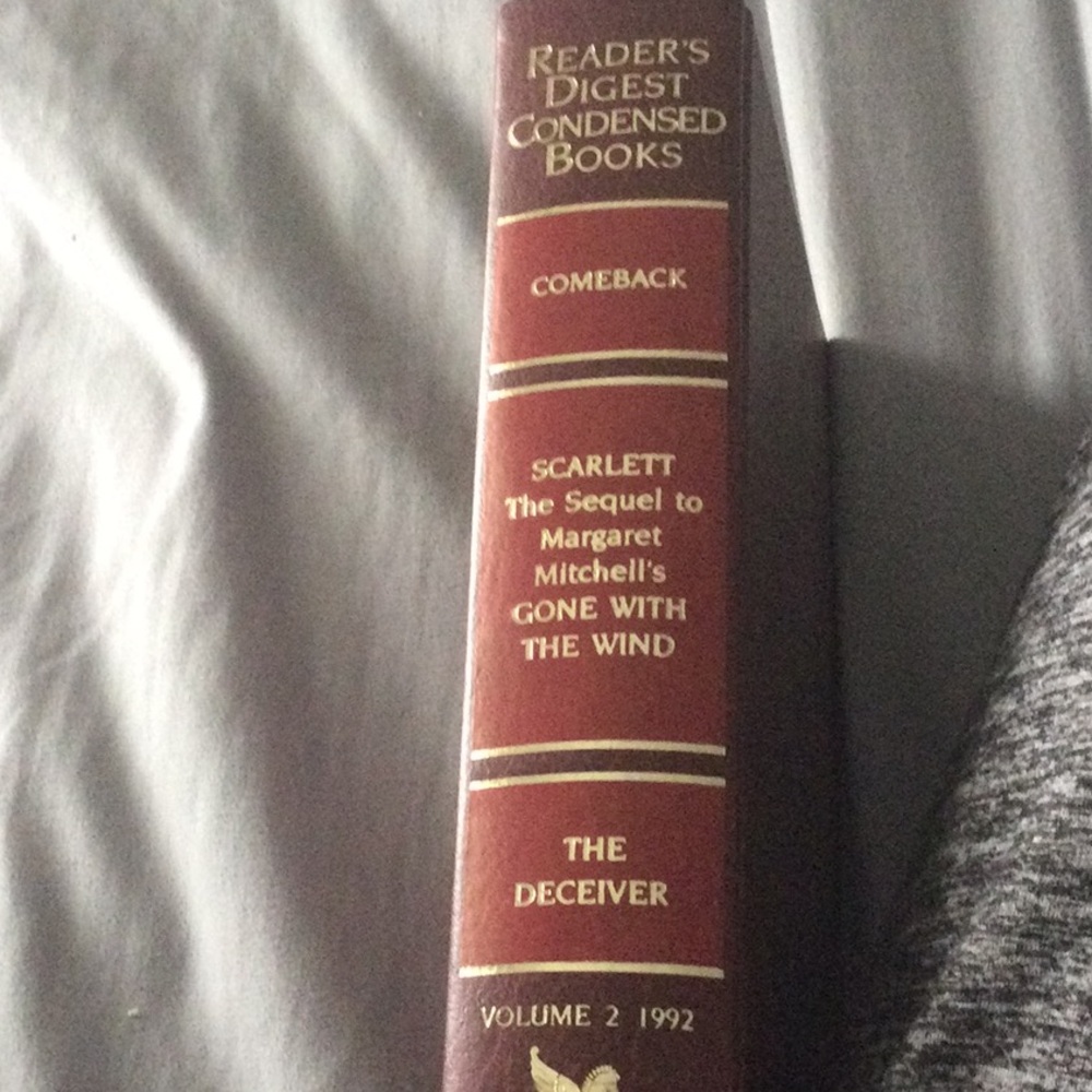 Reader’s Digest Condensed books 1992